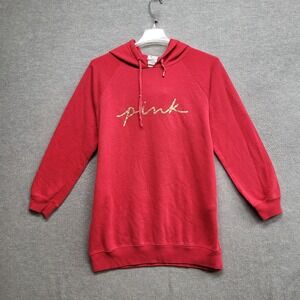 PINK Victoria's Secret Red Hoodie Sweatshirt